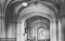 Conishead Priory, Main Corridor c.1931, Ulverston