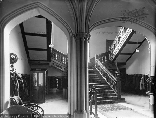 Photo of Ulverston, Conishead Priory, Staircase c.1931