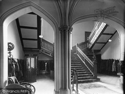 Conishead Priory, Staircase c.1931, Ulverston