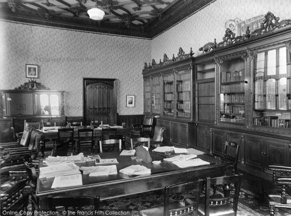 Photo of Ulverston, Conishead Priory, The Library c.1931