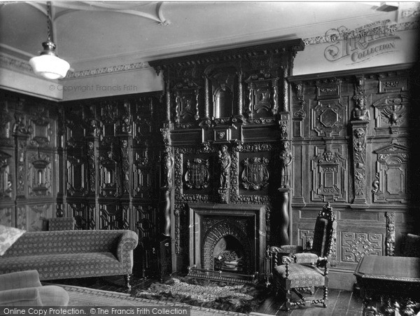 Photo of Ulverston, Conishead Priory, The Oak Room c.1931