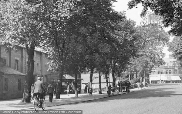 Photo of Ulverston, Cycling Up Victoria Road c.1950