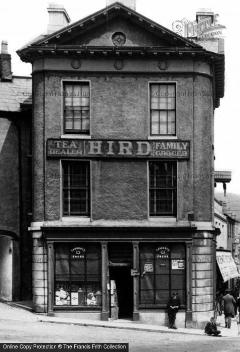 Photo of Ulverston, Hird Family Grocer 1912