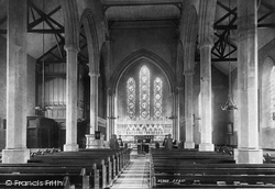 Holy Trinity Church Interior 1895, Ulverston