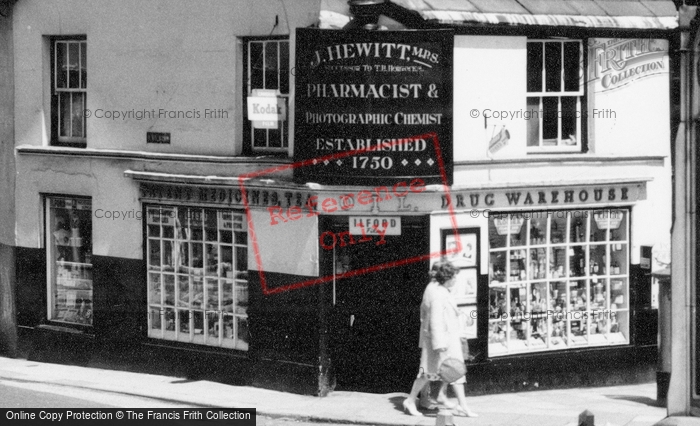 Photo of Ulverston, J.Hewitt, Pharmacist & Photographic Chemist 1961