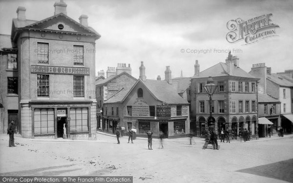 Photo of Ulverston, Market Place 1895