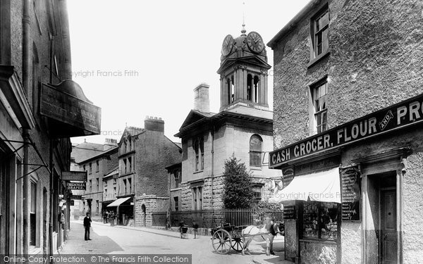 Photo of Ulverston, Market Street 1895
