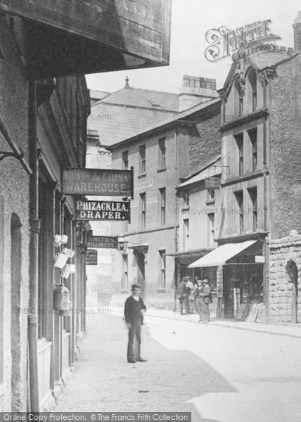 Photo of Ulverston, Market Street 1895