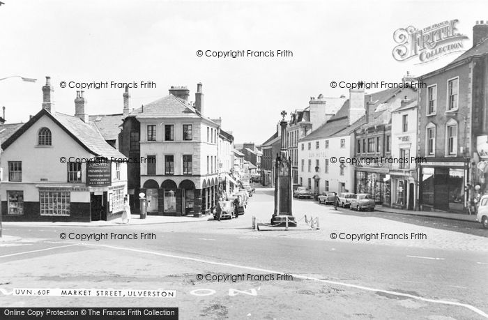 Photo of Ulverston, Market Street c.1960