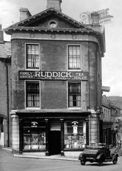 Ruddick Family Grocer 1929, Ulverston