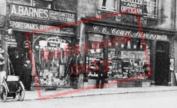 Shop Fronts, Market Place 1912, Ulverston
