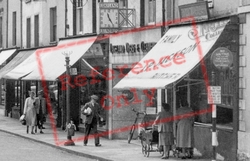 Shops, King Street c.1950, Ulverston