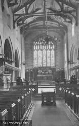St Mary's Church Interior 1907, Ulverston