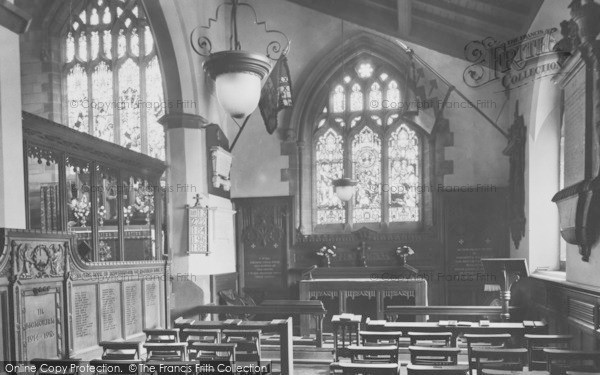 Photo of Ulverston, St Mary's Church, War Memorial Chapel 1907