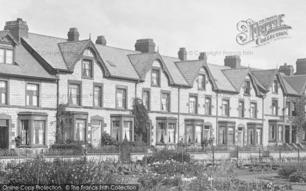 Photo of Ulverston, Terraced Houses By Lightburne Park 1907