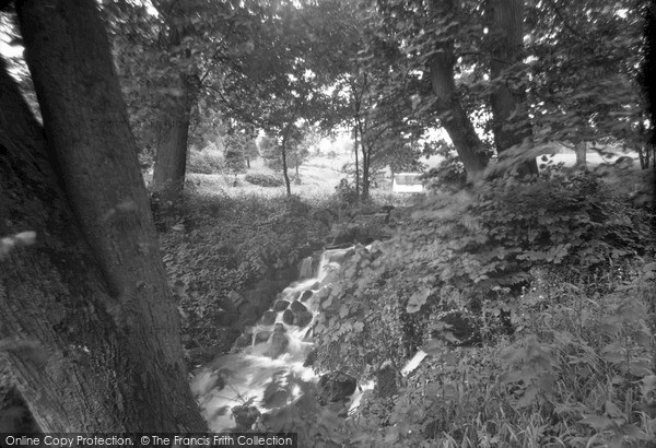 Photo of Ulverston, The Waterfall, Conishead Priory c.1931