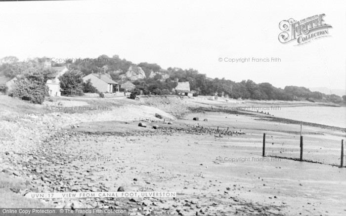 Photo of Ulverston, View From Canal Foot c.1950