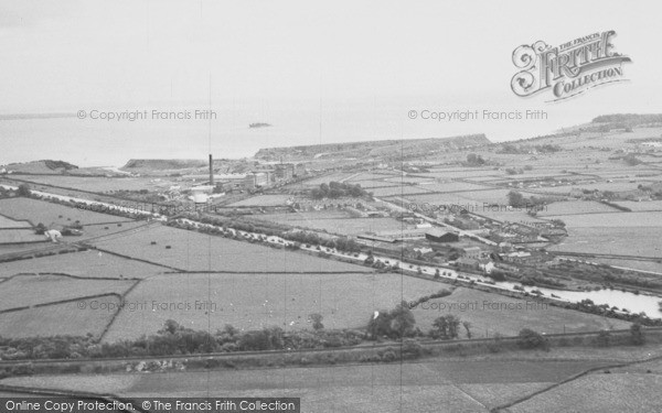 Photo of Ulverston, View From Top Of Hoad Tower c.1955