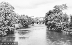 The River Taw c.1955, Umberleigh