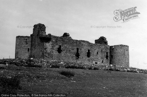 Photo of Unst, Muness Castle 1954