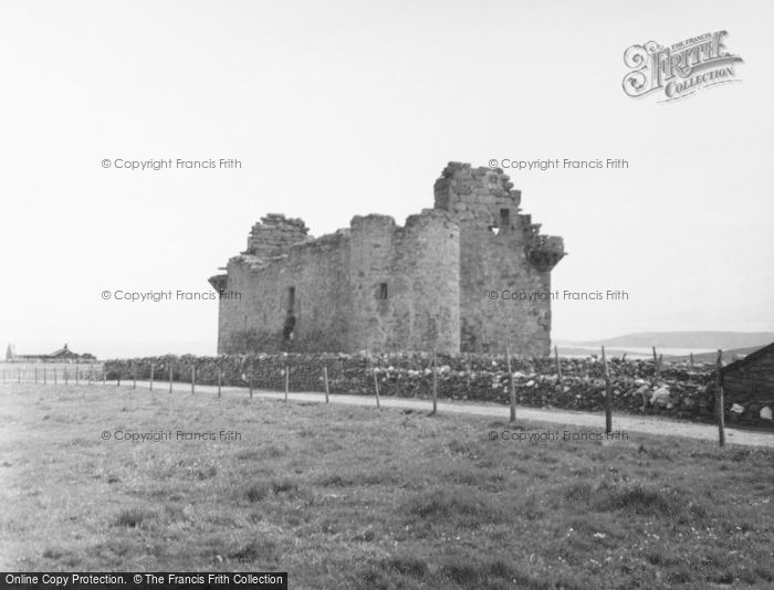 Photo of Unst, Muness Castle 1954