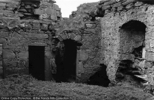 Photo of Unst, Muness Castle, Entrance To Stairs 1954