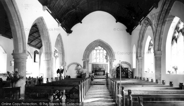 Photo of Upavon, St Mary's Church Interior c.1965