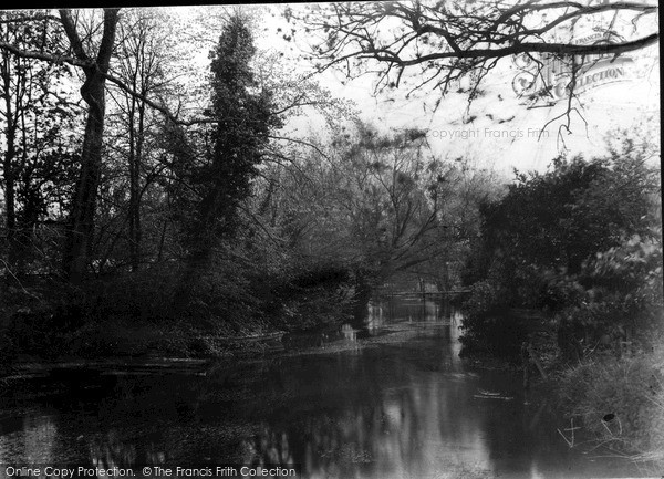 Photo of Upavon, The River Avon c.1965