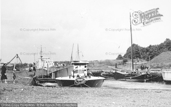 Photo of Upchurch, Otterham Quay, The Moorings c.1955