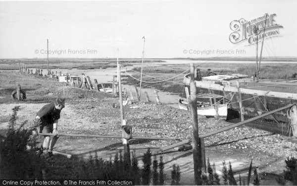 Photo of Upchurch, Shoregate Wharf c.1955