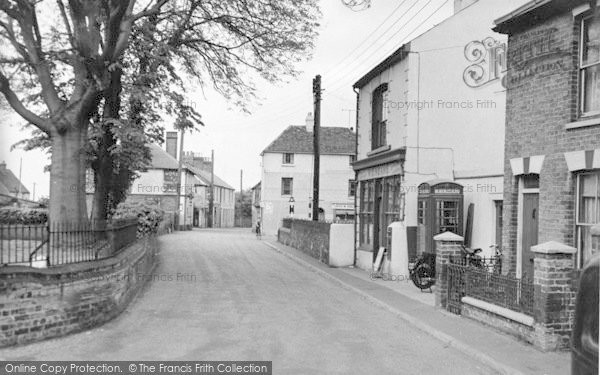 Photo of Upchurch, The Street c.1955