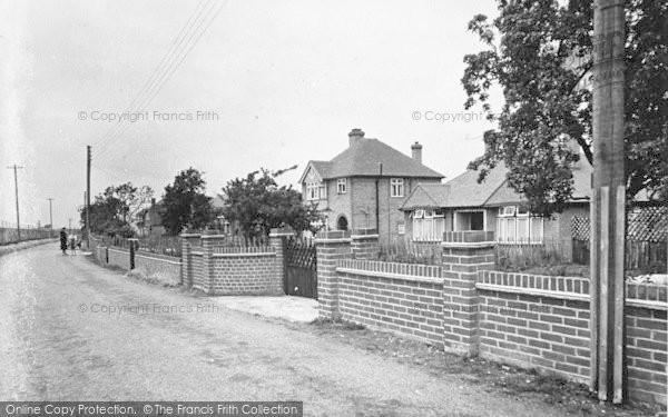 Photo of Upchurch, Wallbridge Lane c.1955