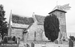 St Mary's Church c.1965, Upleadon