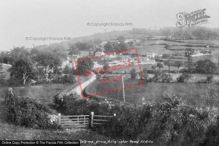 Photo of Uplyme, From Axminster Road 1900