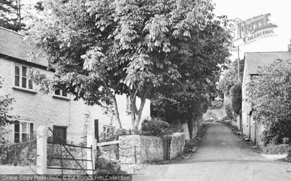 Photo of Uplyme, Hill Up To Church c.1960