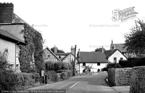 Photo of Uplyme, Main Road c.1960 - Francis Frith