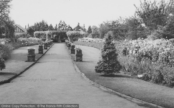 Photo of Upminster, Clock Tower Gardens c.1965