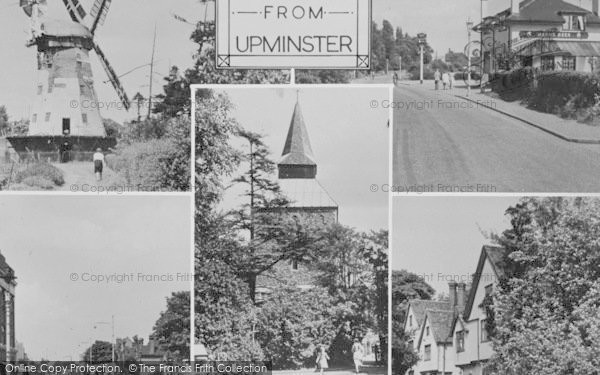 Photo of Upminster, Composite c.1950