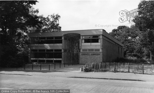 Photo of Upminster, County Library c.1960