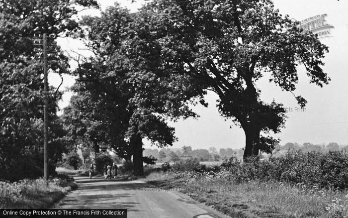 Photo of Upminster, Hall Lane c.1950