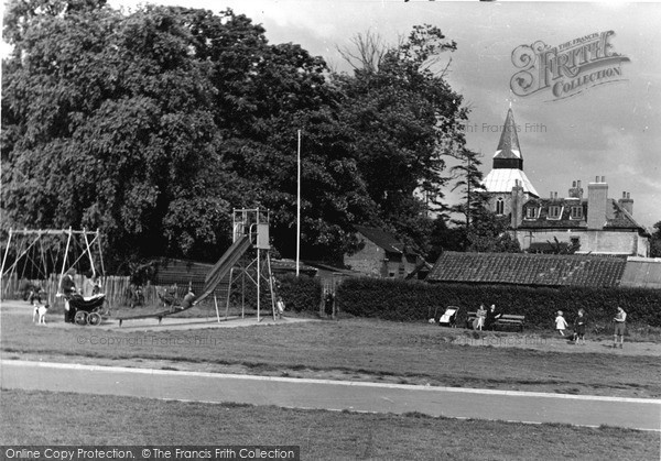 Photo of Upminster, Recreation Ground, Children's Playground c.1950