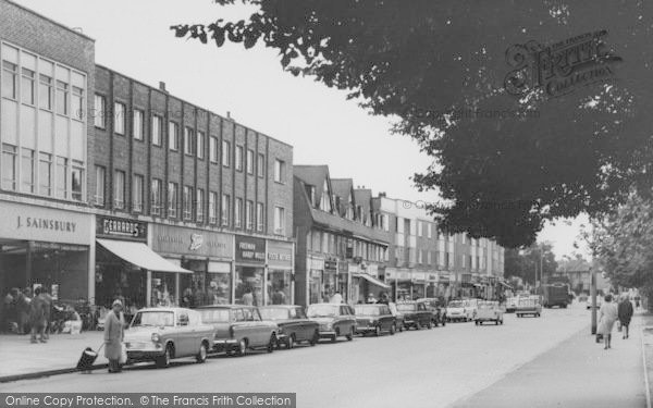 Photo of Upminster, Shops On Corbets Tey Road c.1965