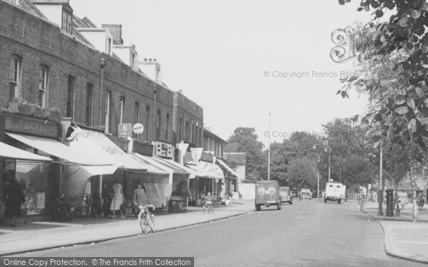 Photo of Upminster, Shops On St Mary's Lane c.1955