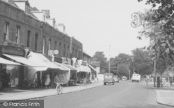 Shops On St Mary's Lane c.1955, Upminster