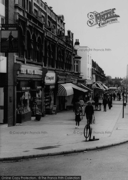 Photo of Upminster, Shops On Station Road c.1960