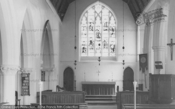 Photo of Upminster, St Laurence Church, Interior c.1965