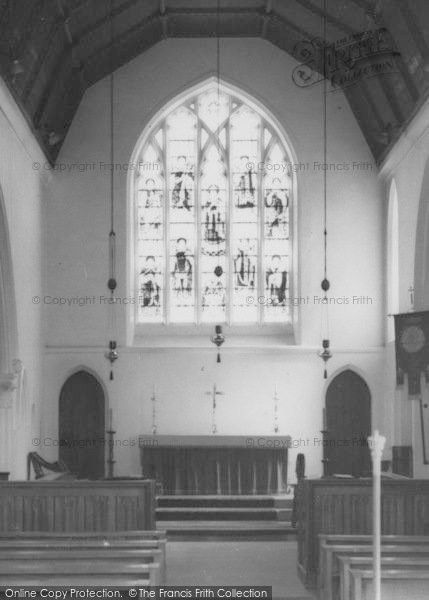 Photo of Upminster, St Laurence Church, Interior c.1965