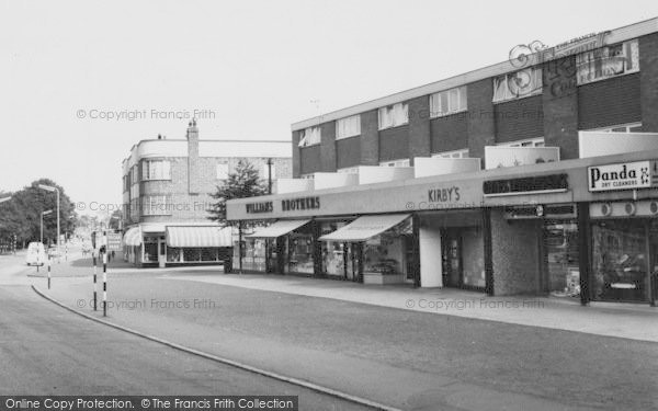 Photo of Upminster, The Shopping Parade, Corbets Tey Road c.1960