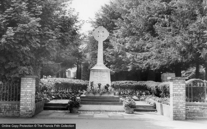 Photo of Upminster, The War Memorial c.1965