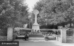 The War Memorial c.1965, Upminster